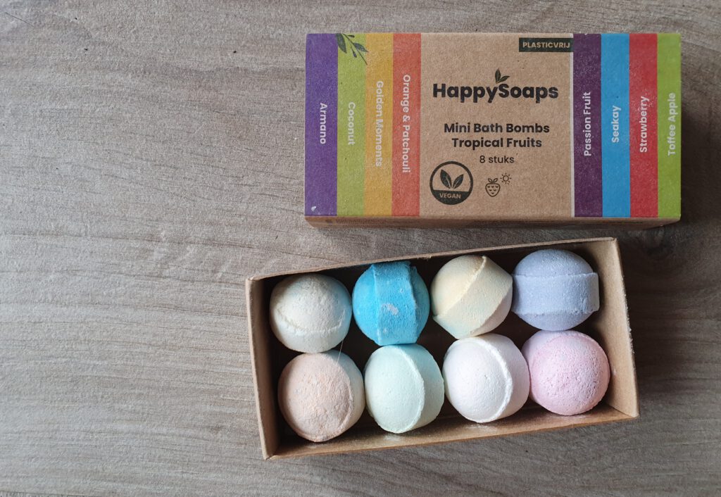 HappySoaps review Bath Bombs