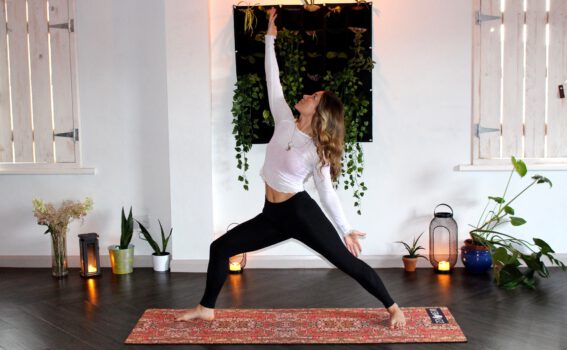 Thuis sporten yoga